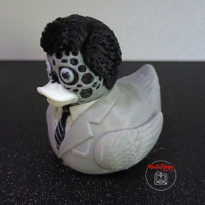 Fascinator Dash & Cruise Duck Side View image showing overall duck geometry, head, face and body details.